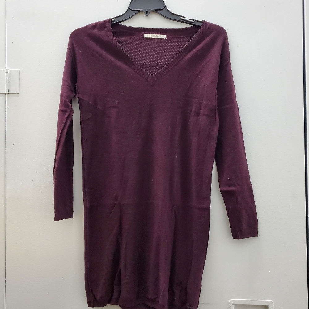 IKKS V-Neck Sweater dress